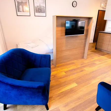 High Standard Studio. City Center. Free Parking. Apartment Warsaw
